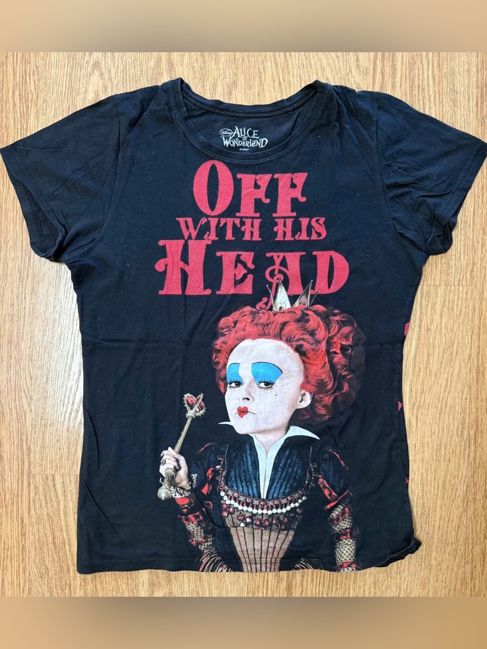 Alice In Wonderland - 2010/The Red Queen/ “Off With His Head” - Black/Ladies/XXL